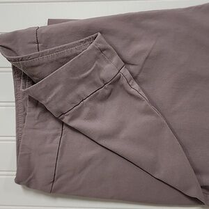 MarlaWynne Stretch Twill Flatterfit Pant Lilac Grey 16W
